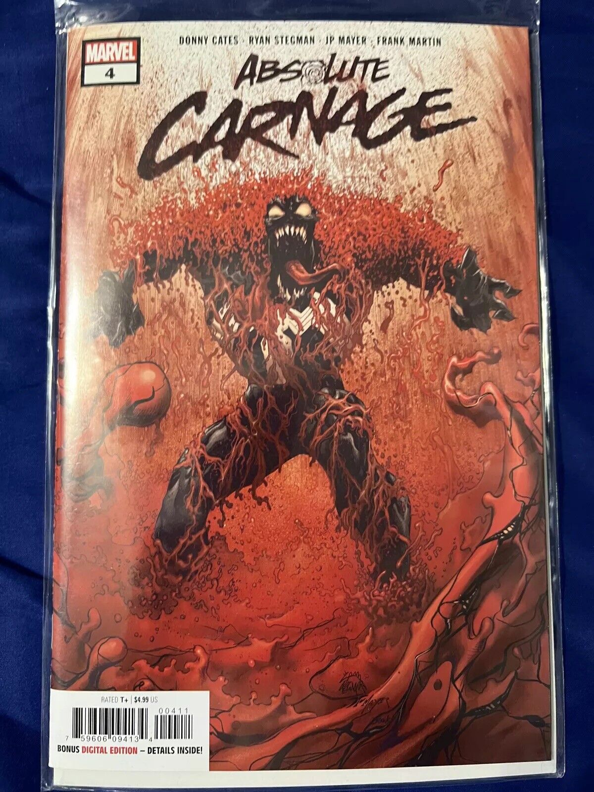 Absolute Carnage #4 Cover A Ryan Stegman (Marvel Comics December 2019)