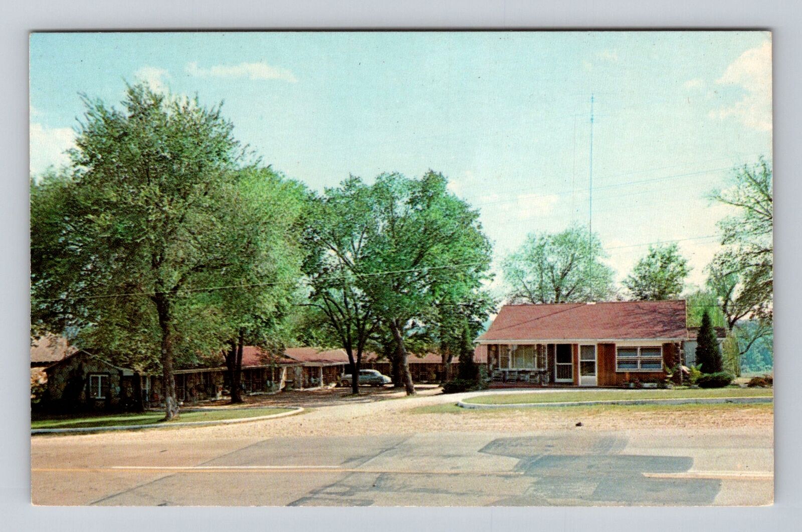 Yellville AL-Alabama, Ozark Motel Advertising, Vintage Souvenir Postcard