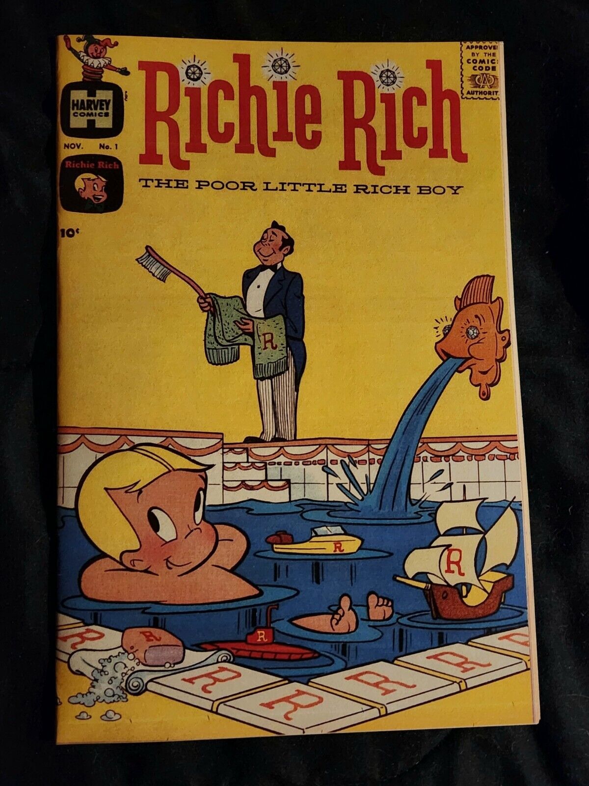 RICHIE RICH #1 Harvey 1960  comic book Photocopy 