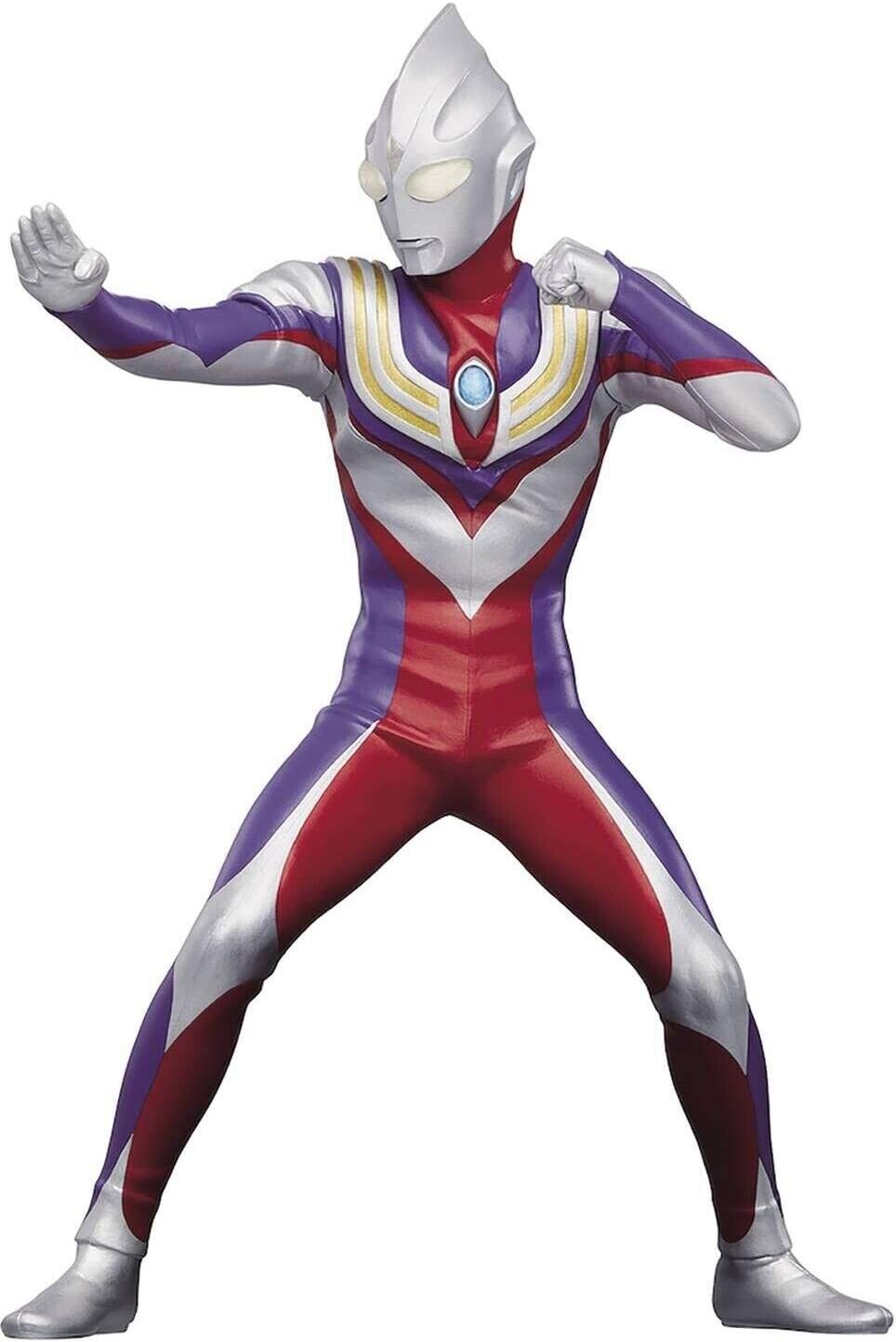 Banpresto Ultraman TIGA Hero\'s Brave Statue Figure Ultraman TIGA(A:Ultraman TIGA
