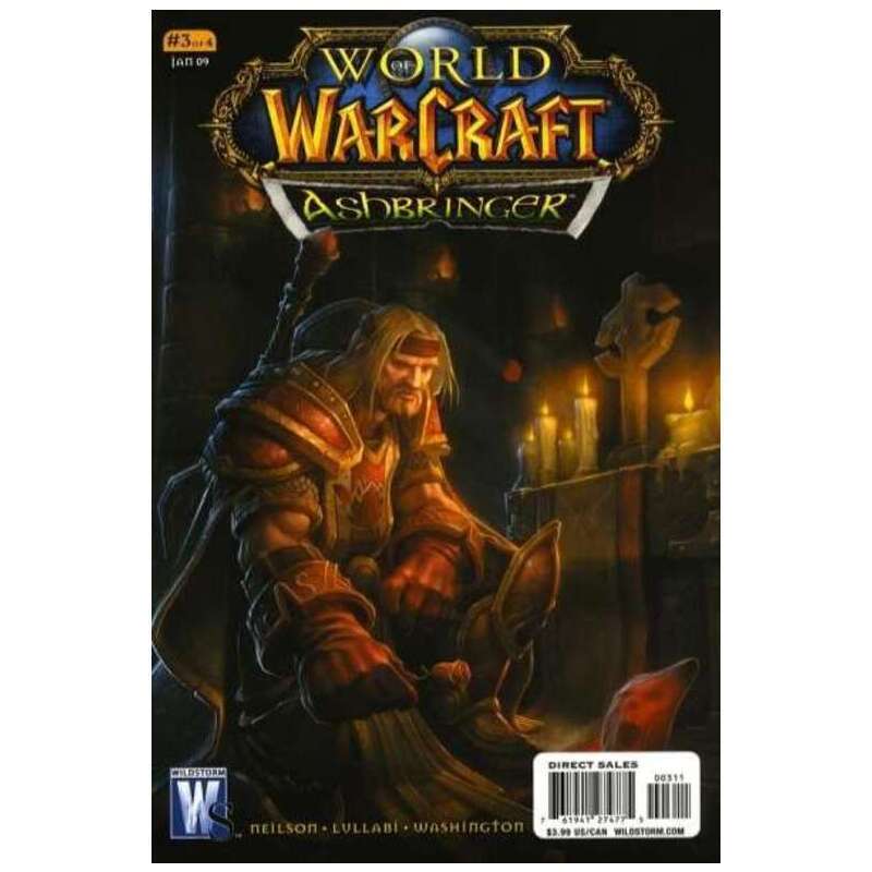 World of Warcraft: Ashbringer #3 in Near Mint condition. WildStorm comics [v;