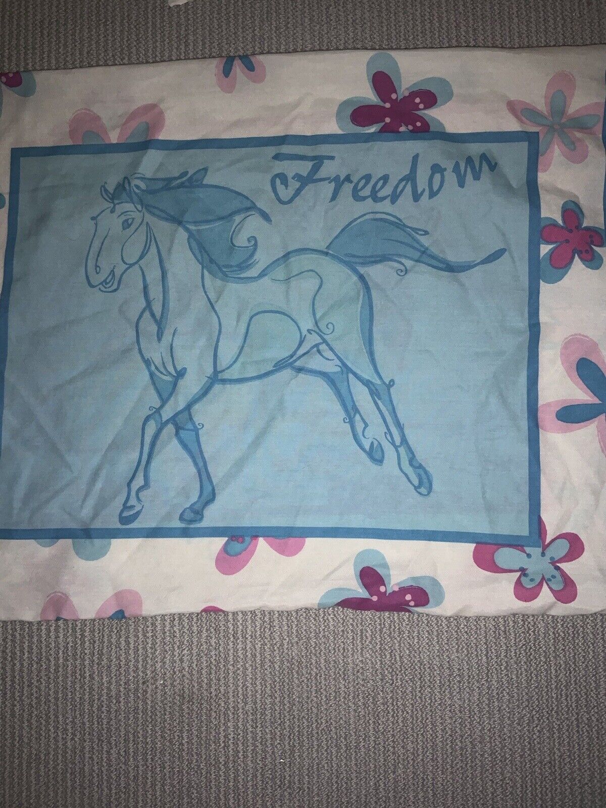 spirit stallion of the cimarron spirit and rain pillowcase 