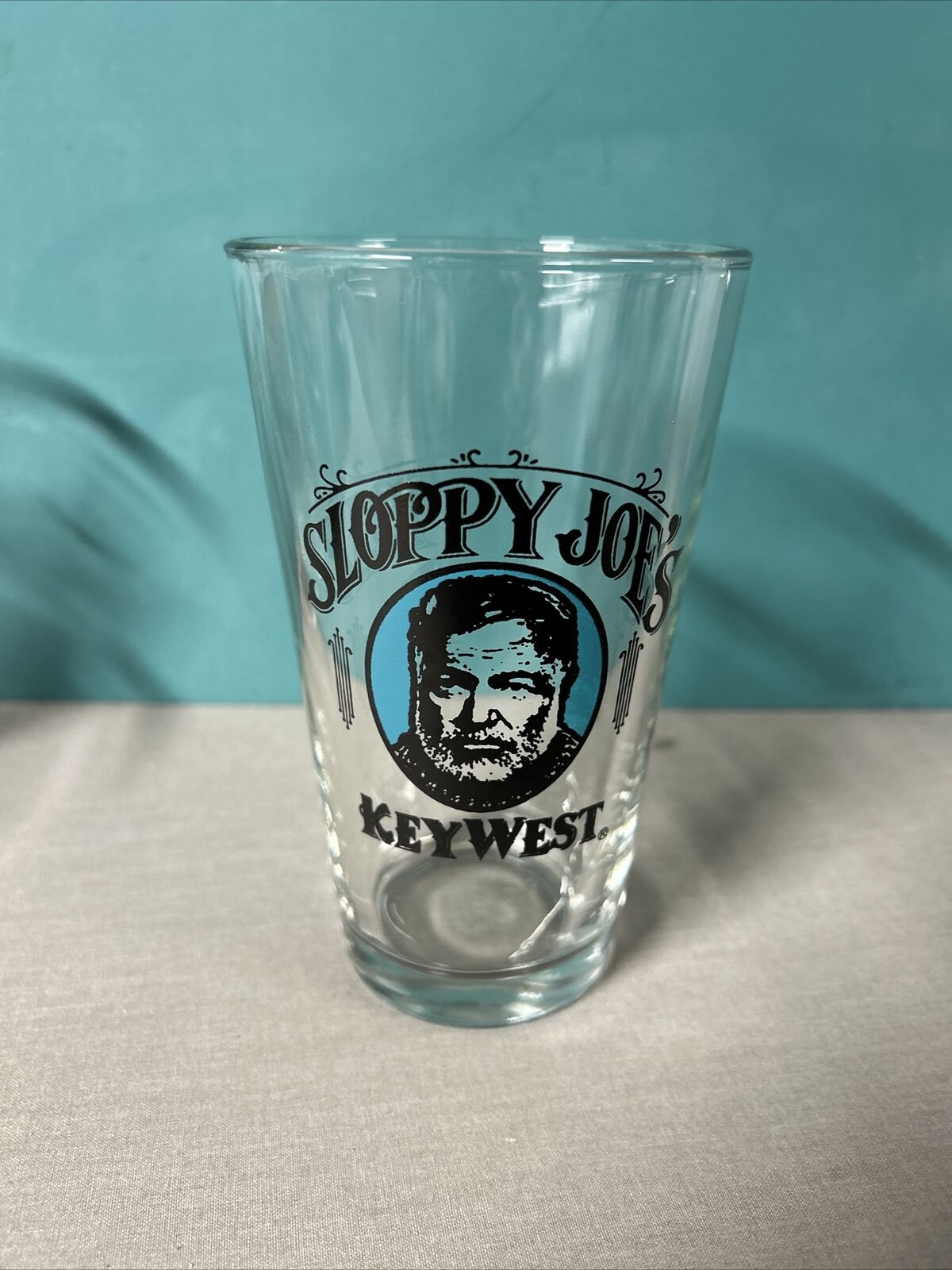 Sloppy Joe’s Key West Pint Beer Glass Hemingway