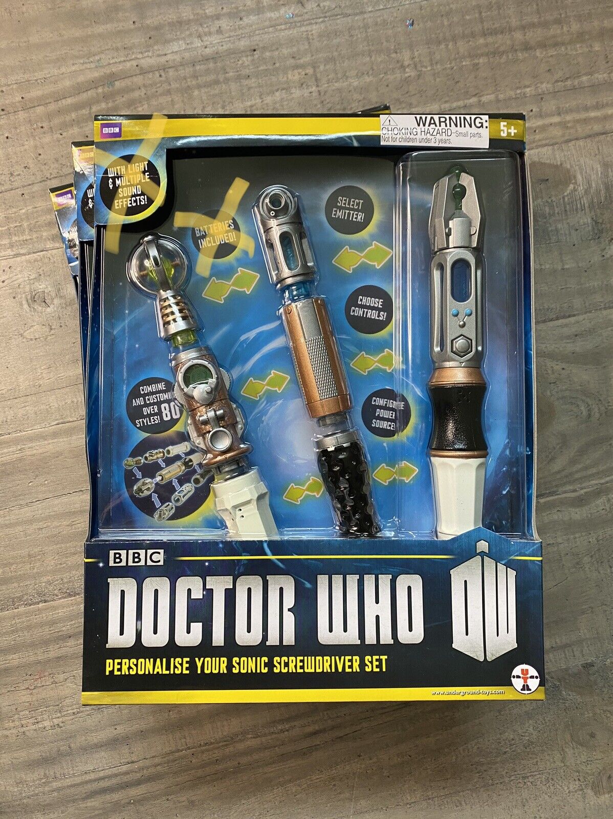 DR WHO Personalize Your Sonic Screwdriver Set Open Box No Light and Sound Tube