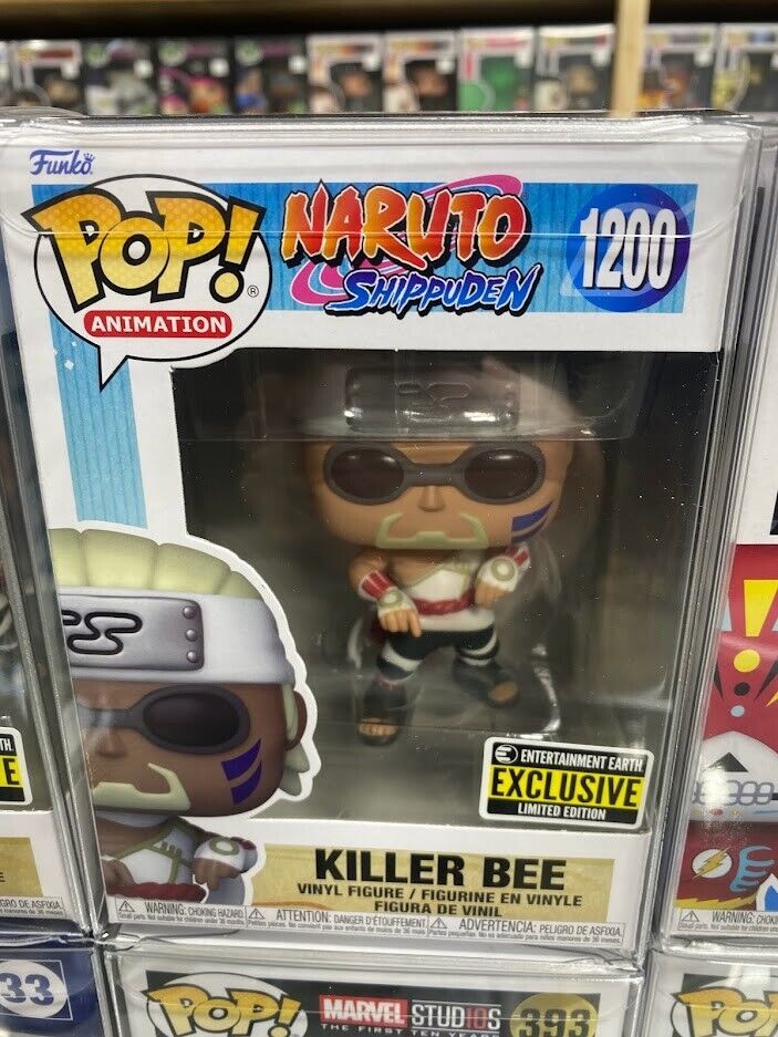 Funko POP Naruto # 1200 Killer Bee EE Exclusive W/protector