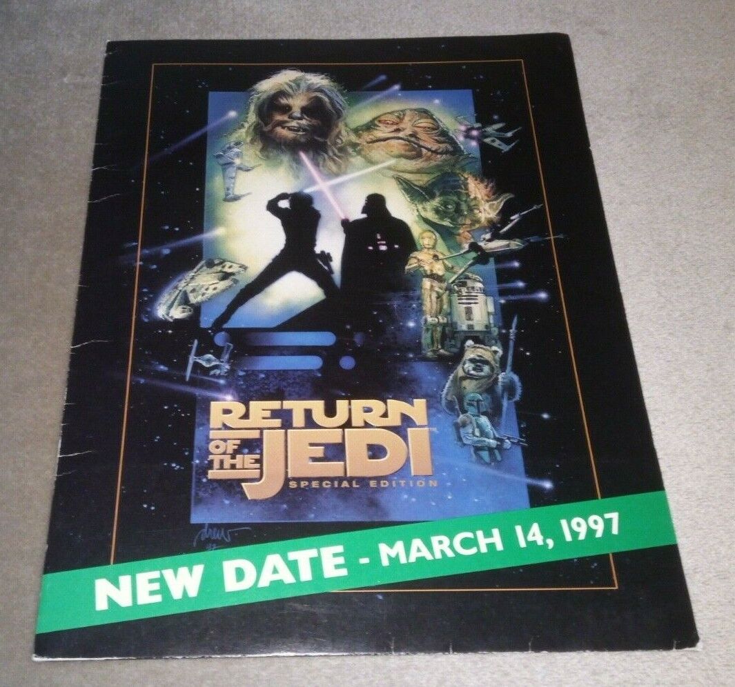 VERY RARE Original 1997 Return of the Jedi Special Edition Press Kit