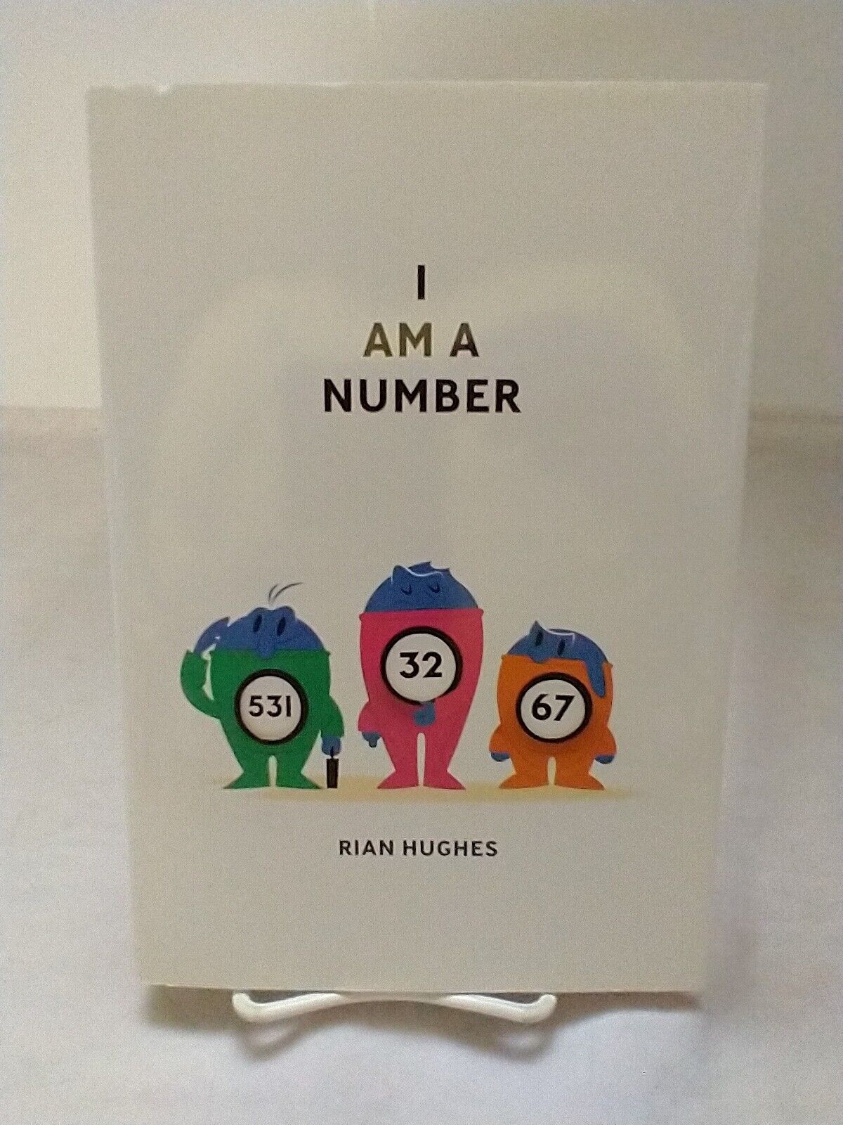 I Am A Number by Rian Hughes Hardcover Top Shelf Productions