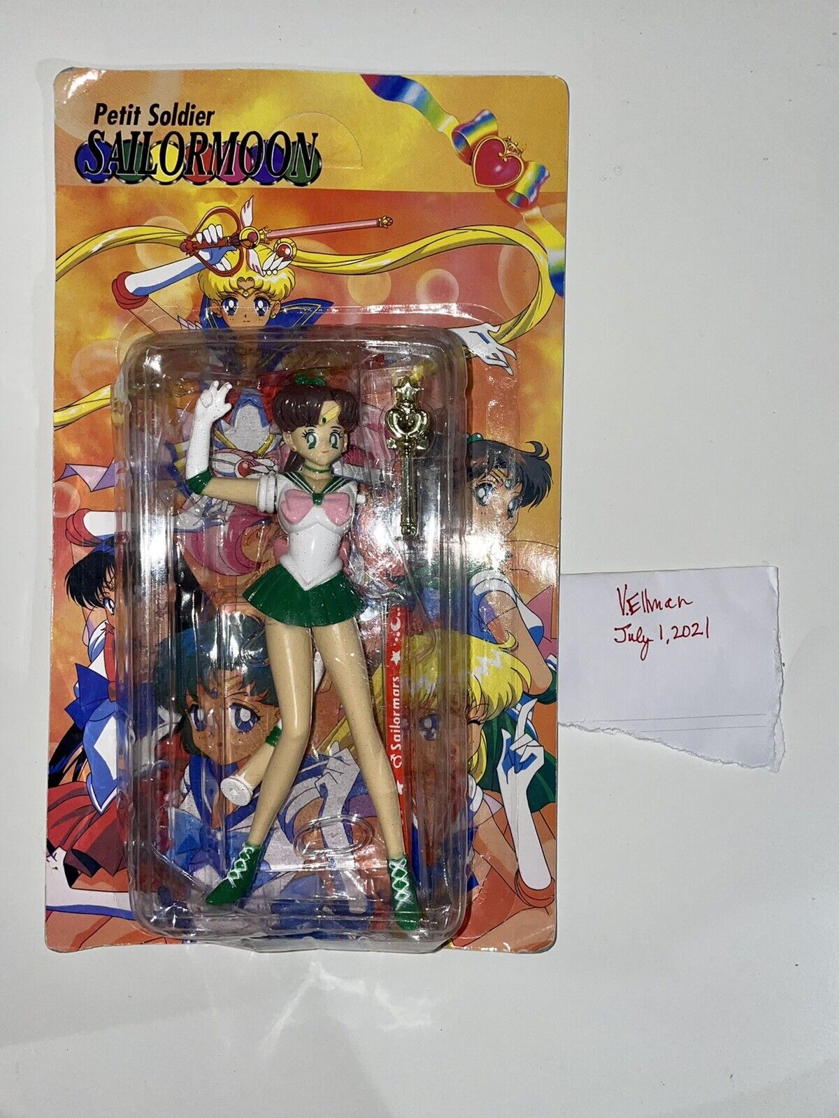 japanese sailor Jupiter figurine bootleg rare NIB Sailor Moon Sailor Scout 6” +