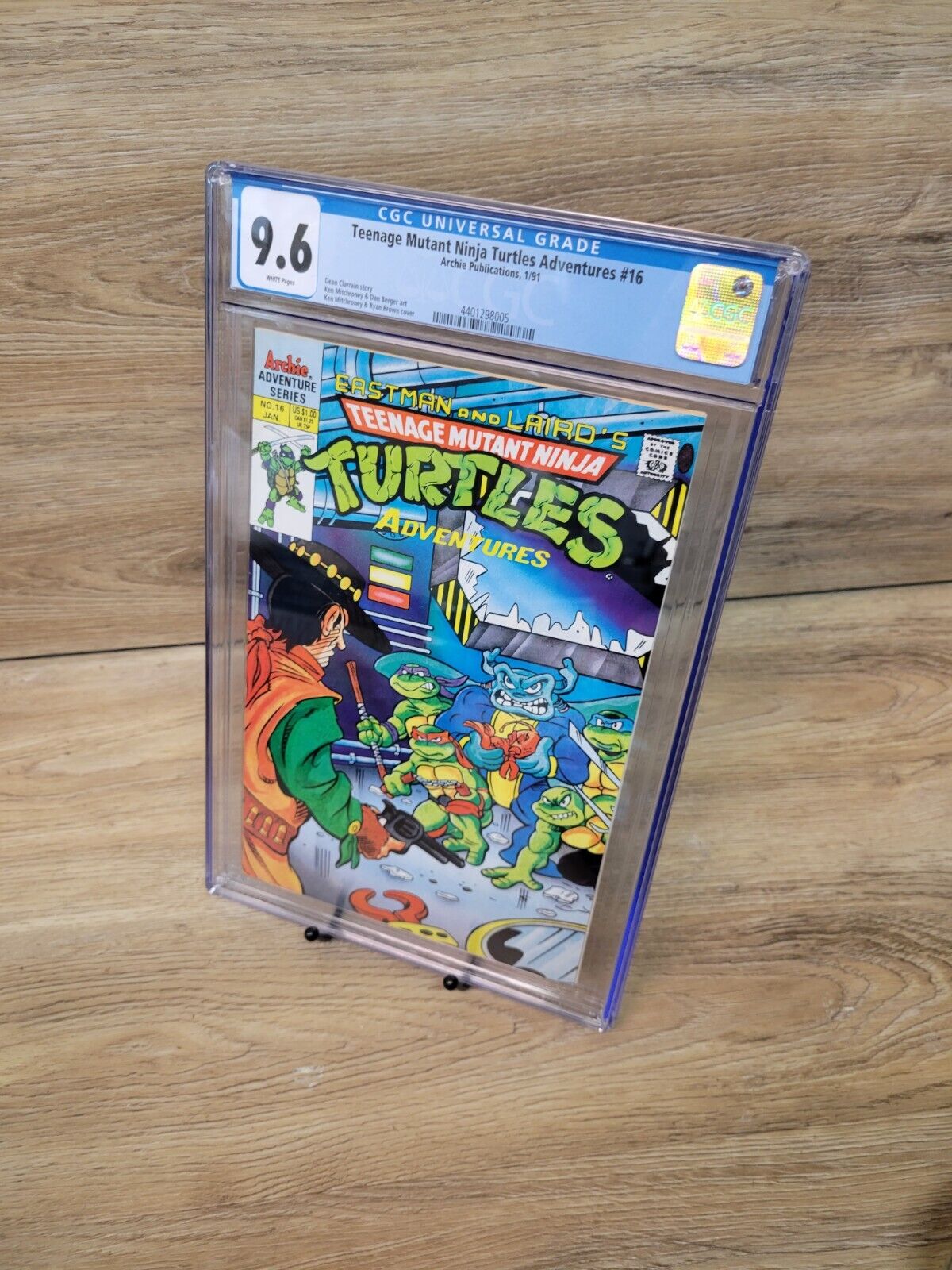 Teenage Mutant Ninja Turtles Adventures #16 CGC 9.6 from 1991 TMNT  Archie New