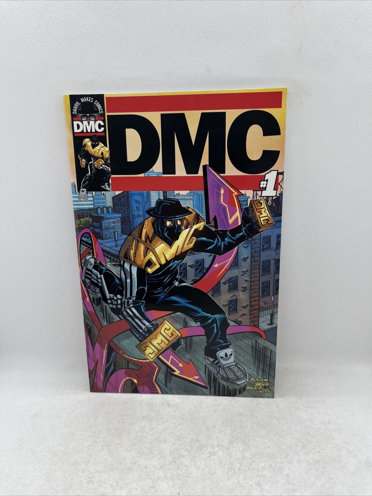 DMC Volume 1 Graphic Novel Darryl Makes Comics Run-DMC Rap Group Tie In Comic