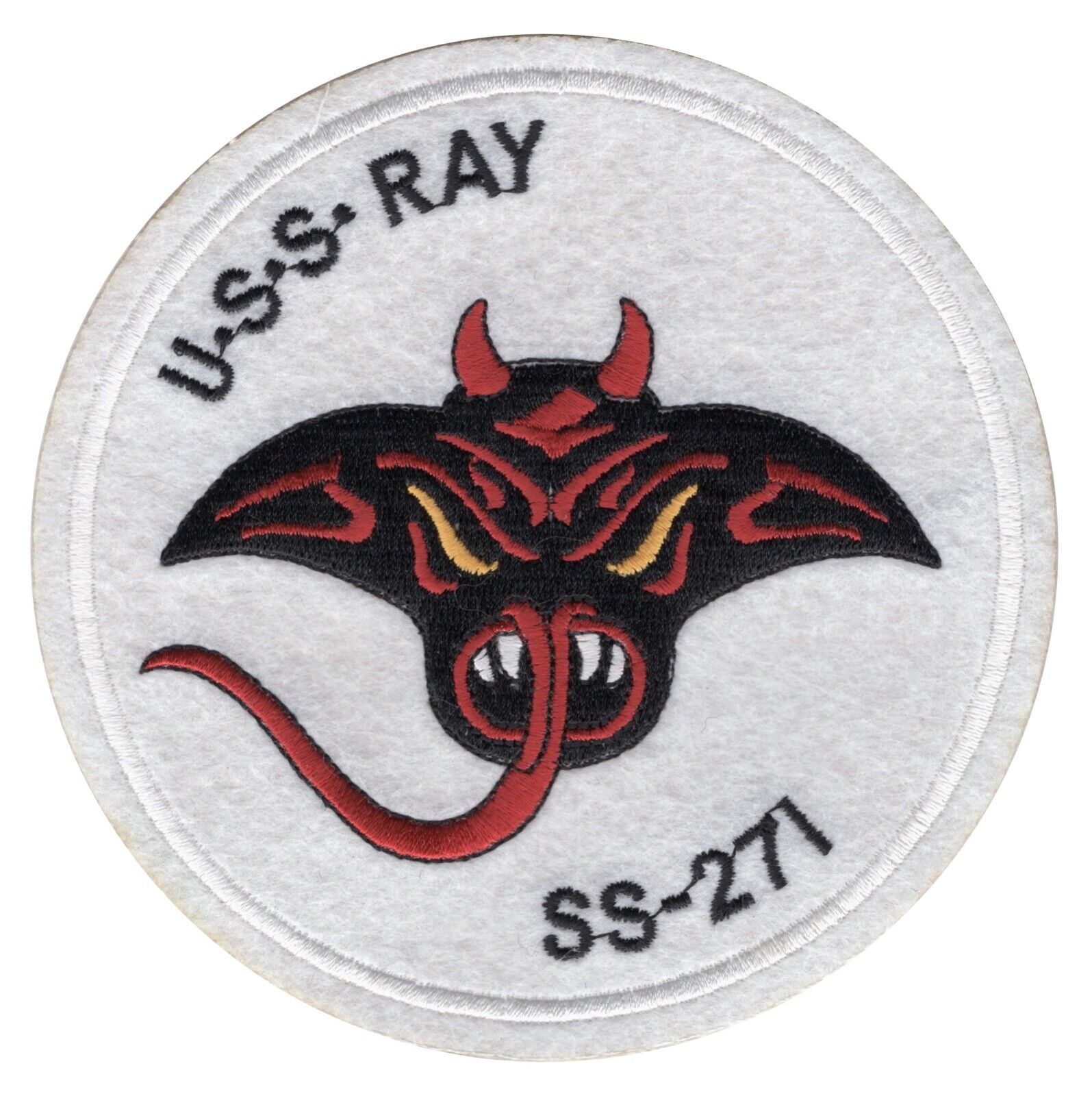 USS Ray SS-271 Patch