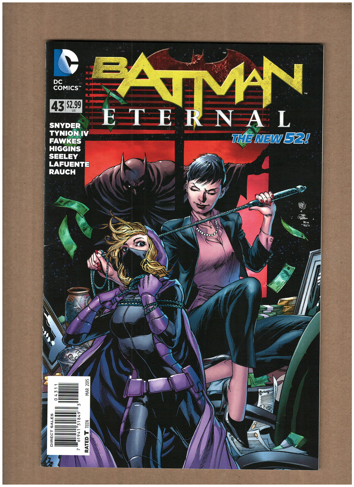 Batman Eternal #43 DC Comics 2015 New 52 Scott Snyder SPOILER APP. VF+ 8.5