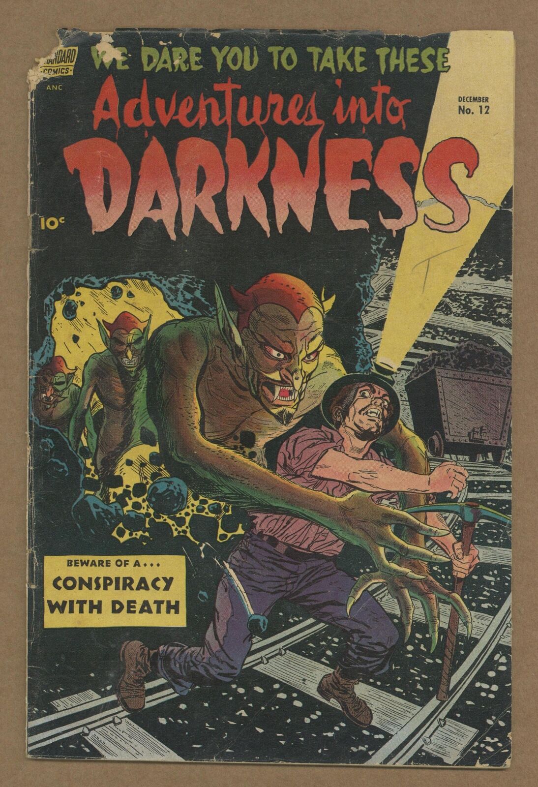 Adventures into Darkness #12 FR 1.0 1953