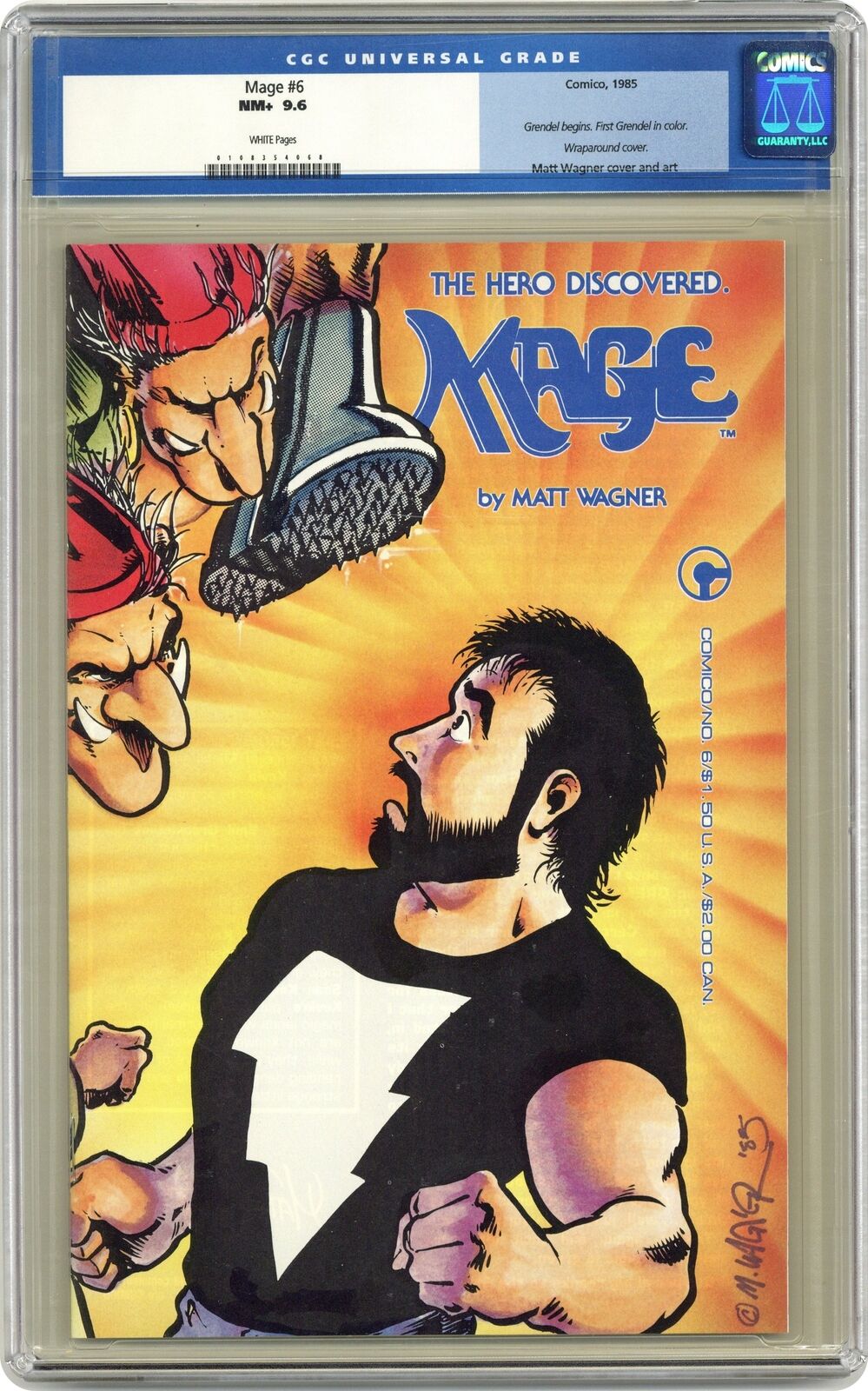 Mage The Hero Discovered #6 CGC 9.6 1985 0108354068