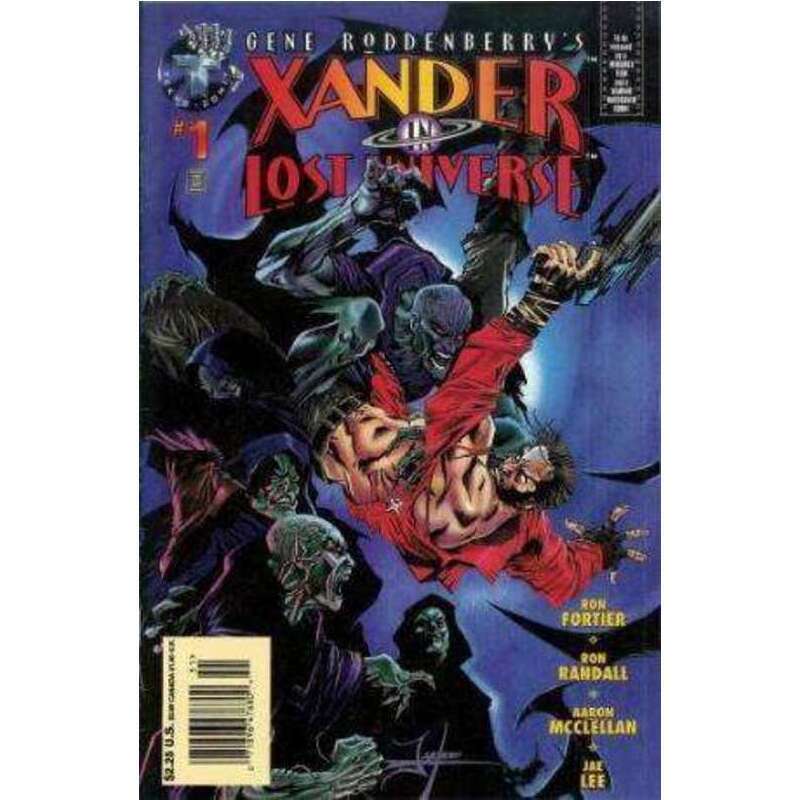 Gene Roddenberry\'s Xander in Lost Universe #1 in NM condition. Tekno comics [j{