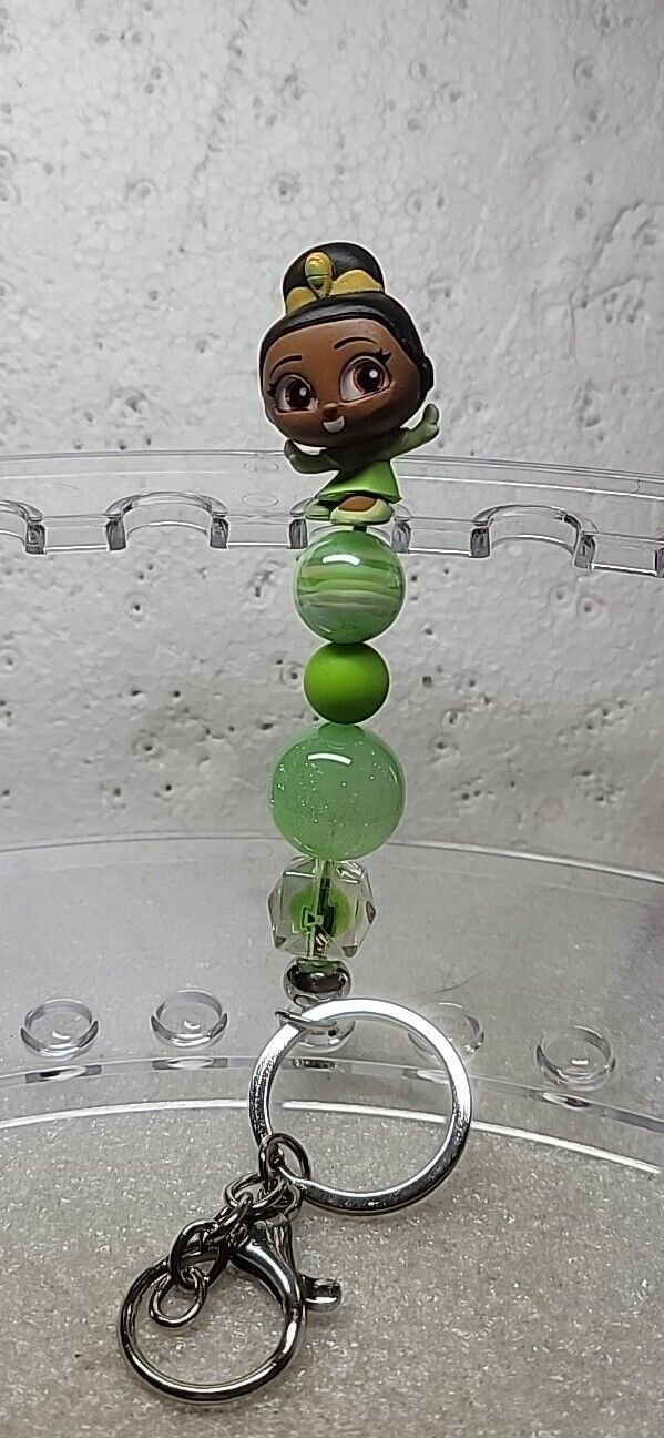Disney Doorables Beaded Character Keychain Tiana from Princess and the Frog