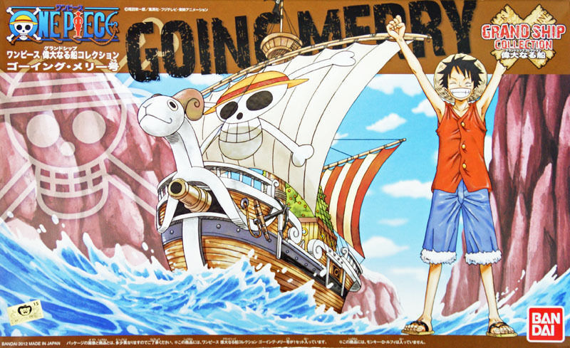 Bandai Hobby One Piece Going Merry Grand Ship Collection Plastic Model Kit USA