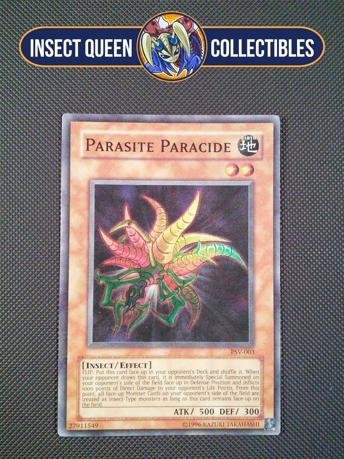 Parasite Paracide PSV-003 Super Rare Yu-Gi-Oh
