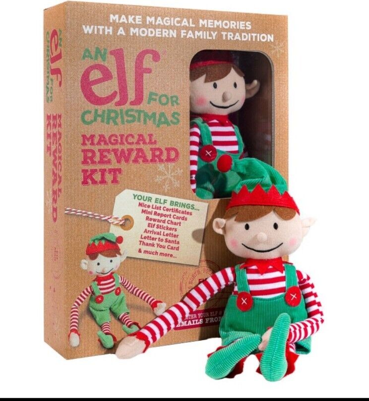 Elf For Christmas Magical Reward Kit Boy Positive Behavior Encourager New