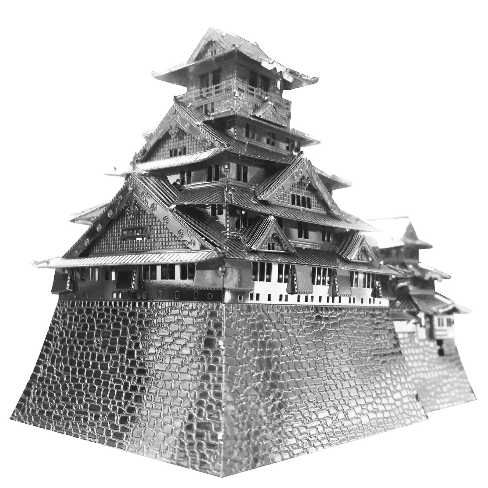 Metallic Nano Puzzle Premium Series Osaka Castle
