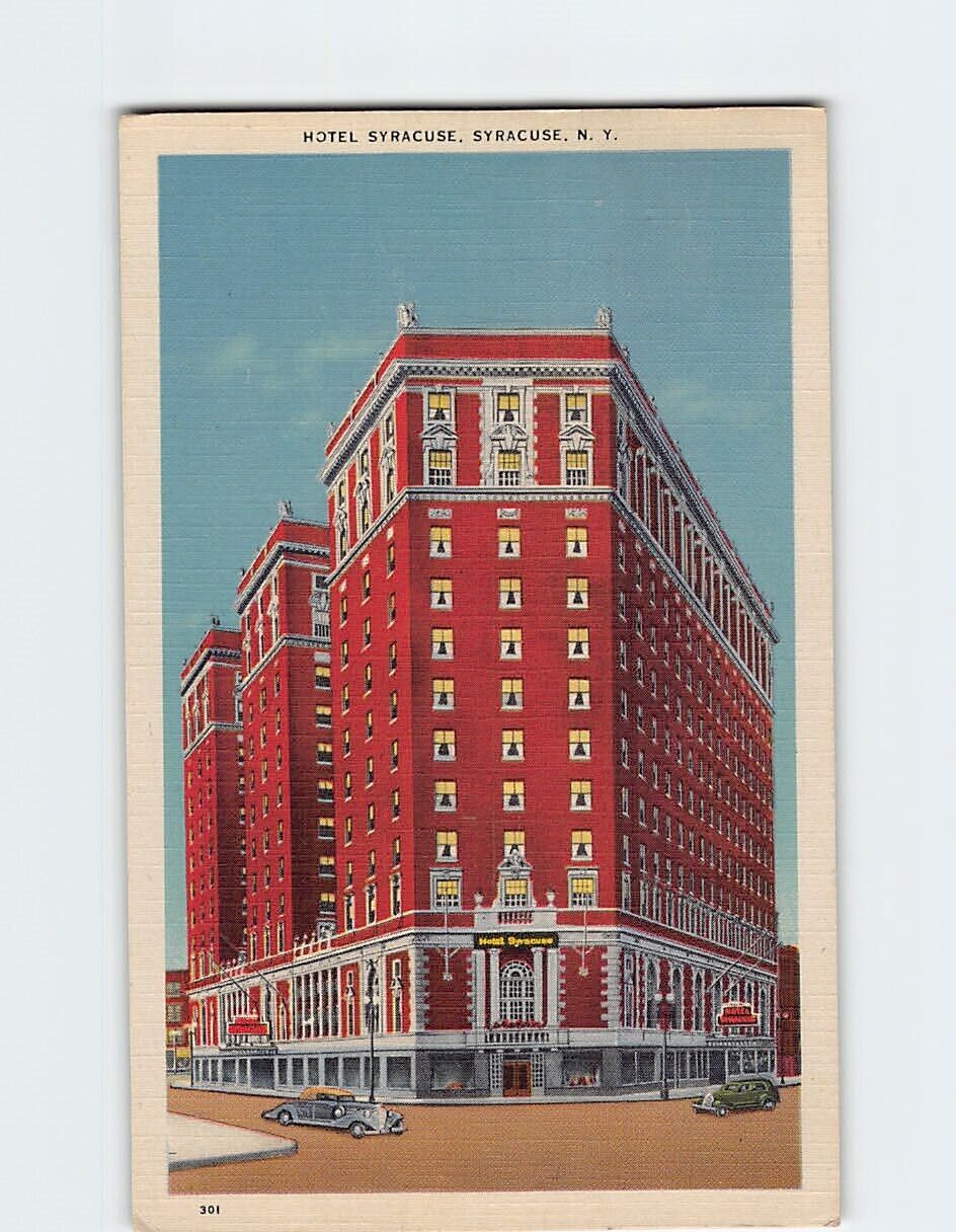 Postcard Hotel Syracuse, New York