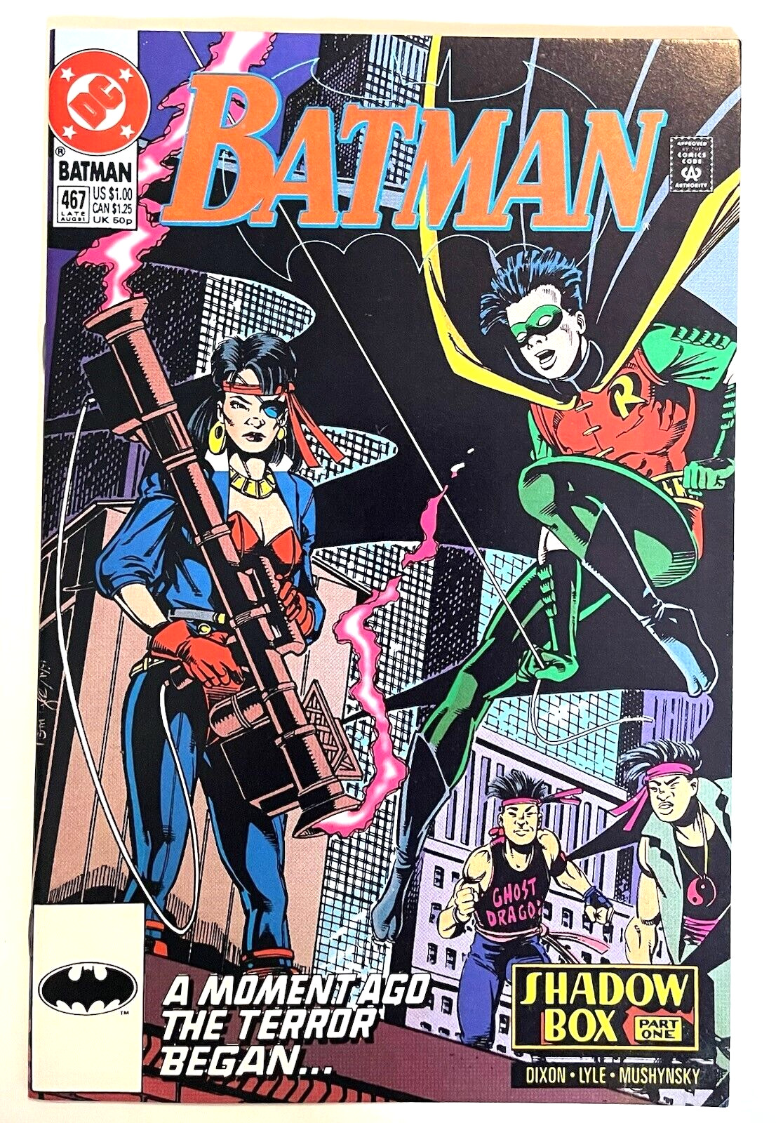 BATMAN #466 CVR A 1991 DC COMICS VF+