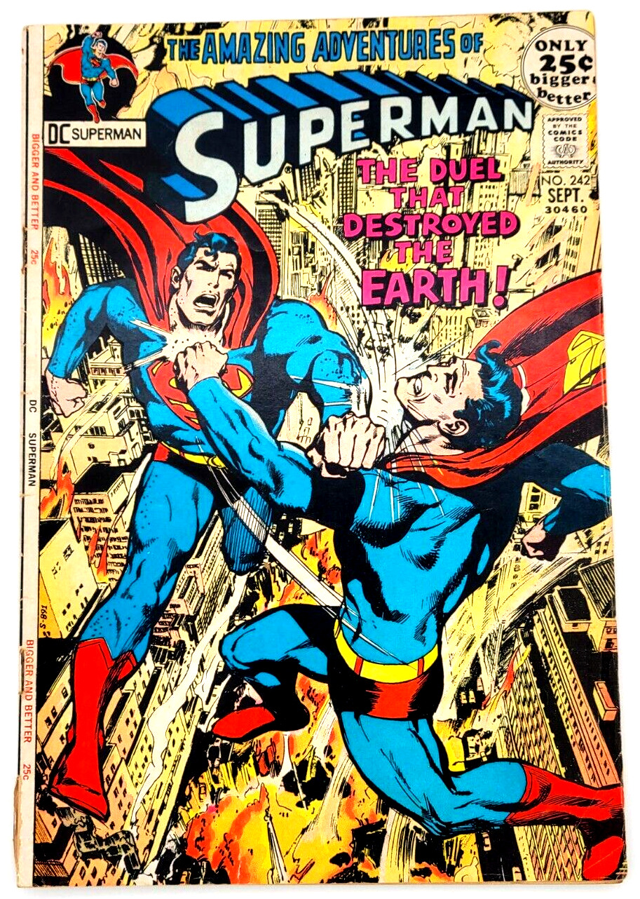 SUPERMAN #242 (1971) / FN+ / DC COMICS BRONZE AGE