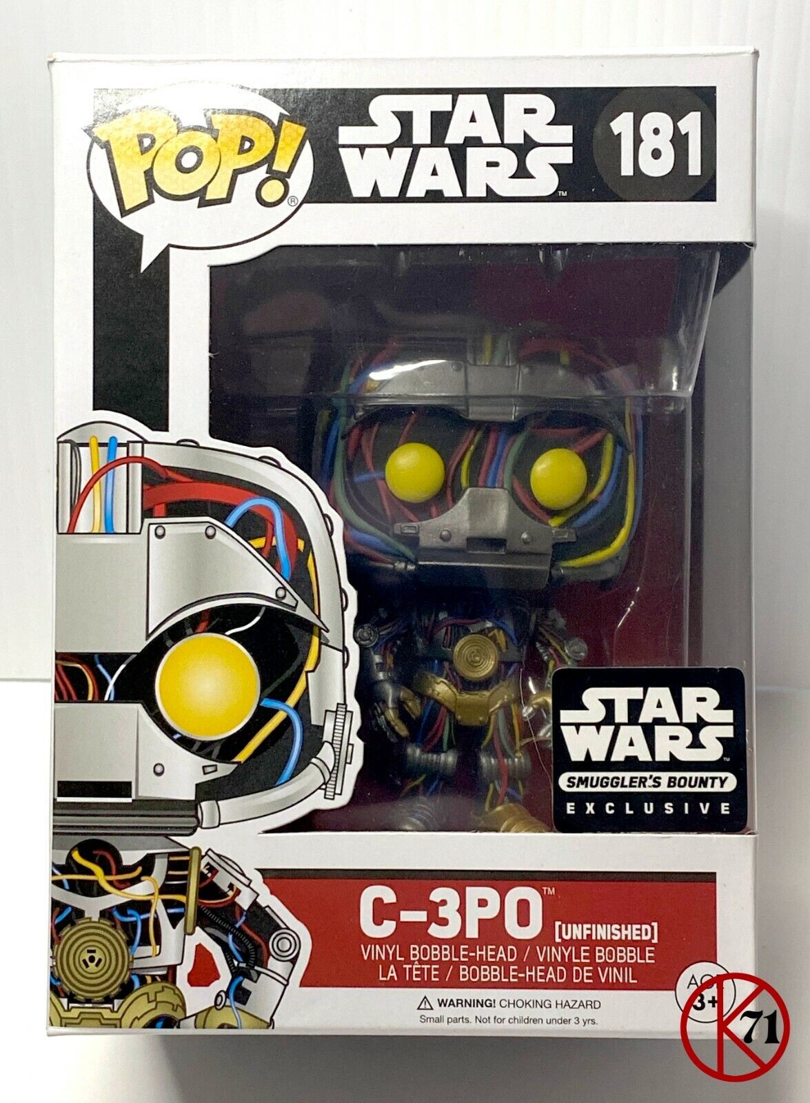 FUNKO POP C-3PO 181 Star Wars Smuggler's Bounty Exclusive - 