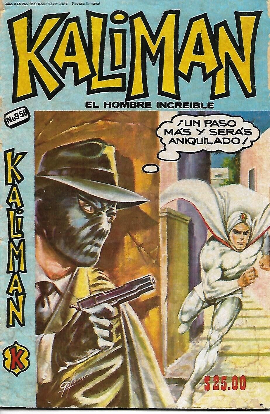 Kaliman El Hombre Increible #959 -Abril 13, 1984 - Mexico