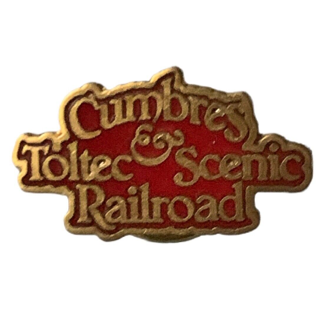 Vintage Cumbres & Toltec Scenic Railroad Travel Souvenir Pin