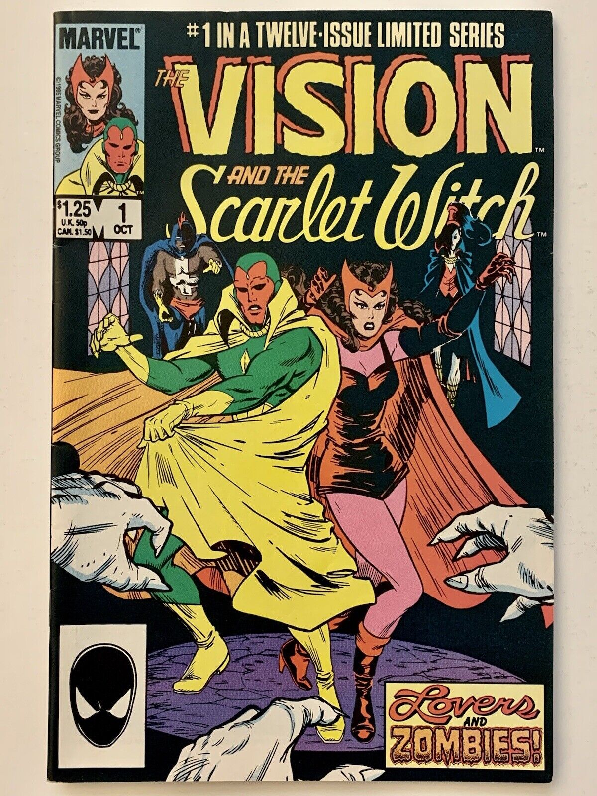 Vision and Scarlet Witch #1 (1985) High Evolutionary + Zombies (KEY MCU NM /9.0)