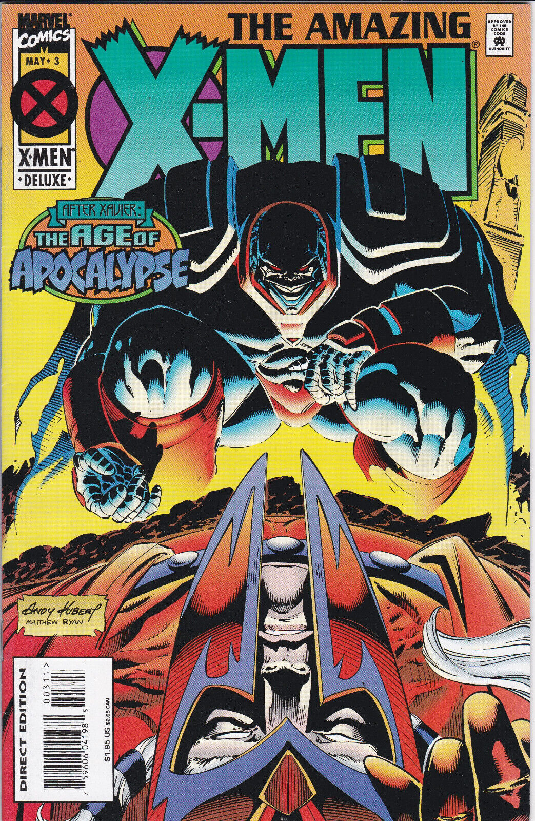 Amazing X-Men #3, Vol. 1 (1995) Marvel Comics, Age of Apocalypse