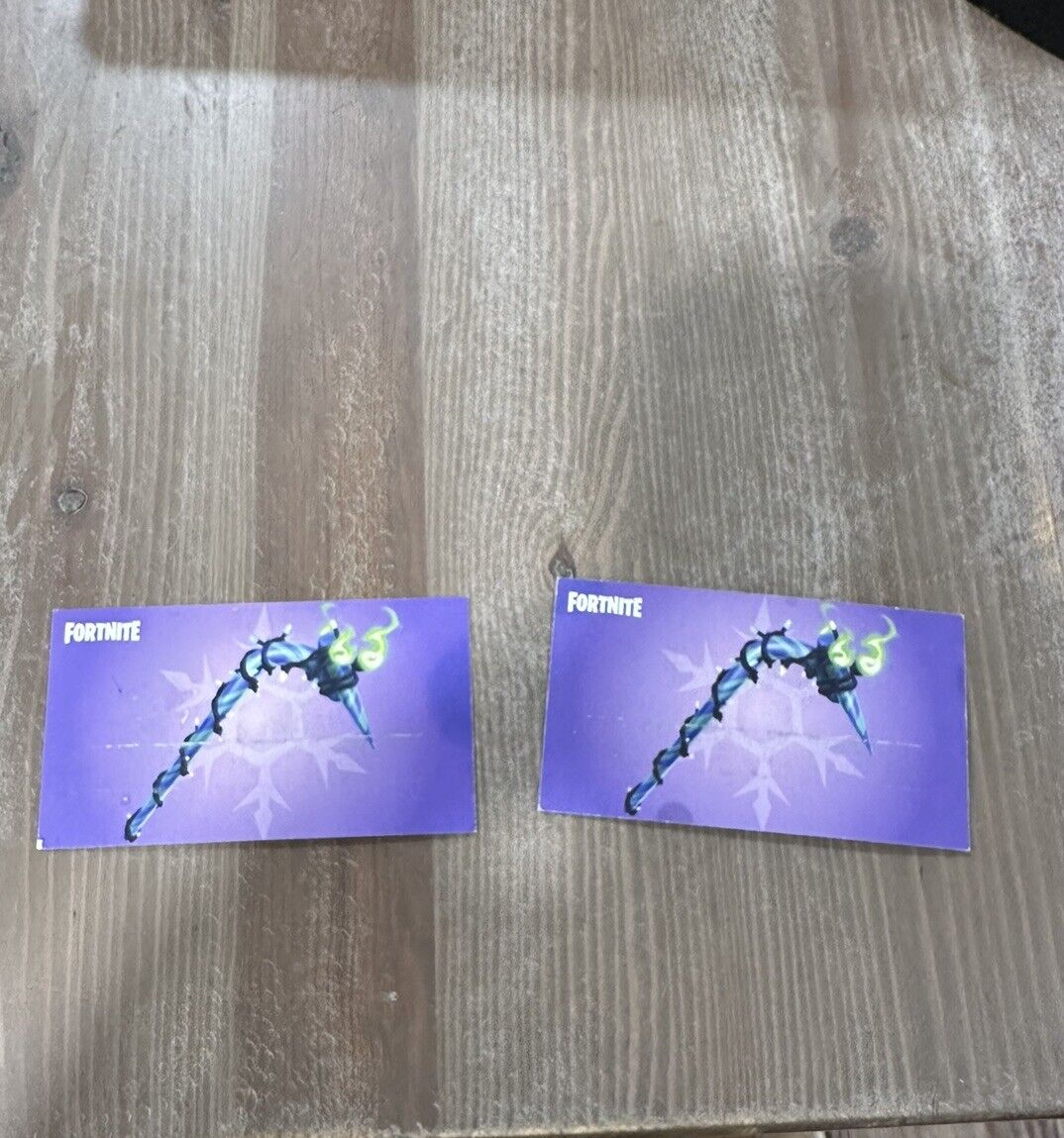 Fortnite Minty Pickaxe Card - Unscratched and Expired Code - Fast 