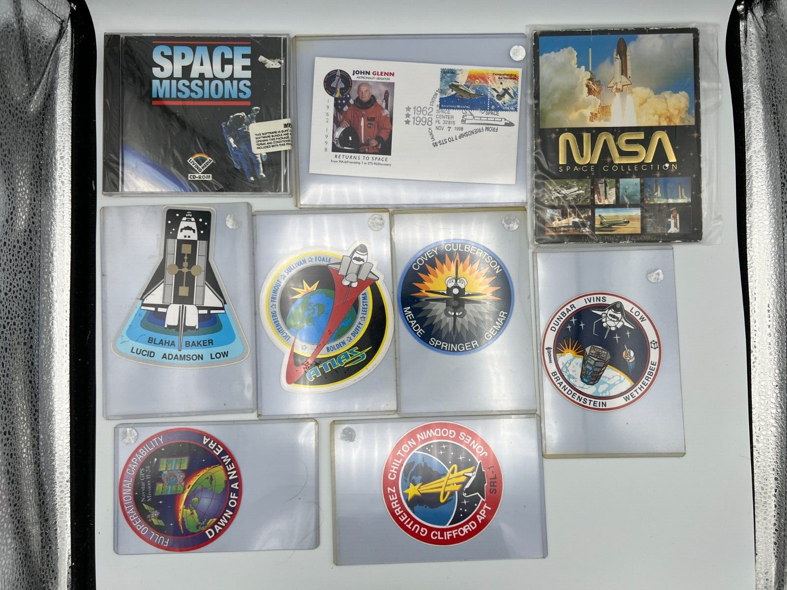 Vintage Lot of 15 NASA Space Shuttle Items