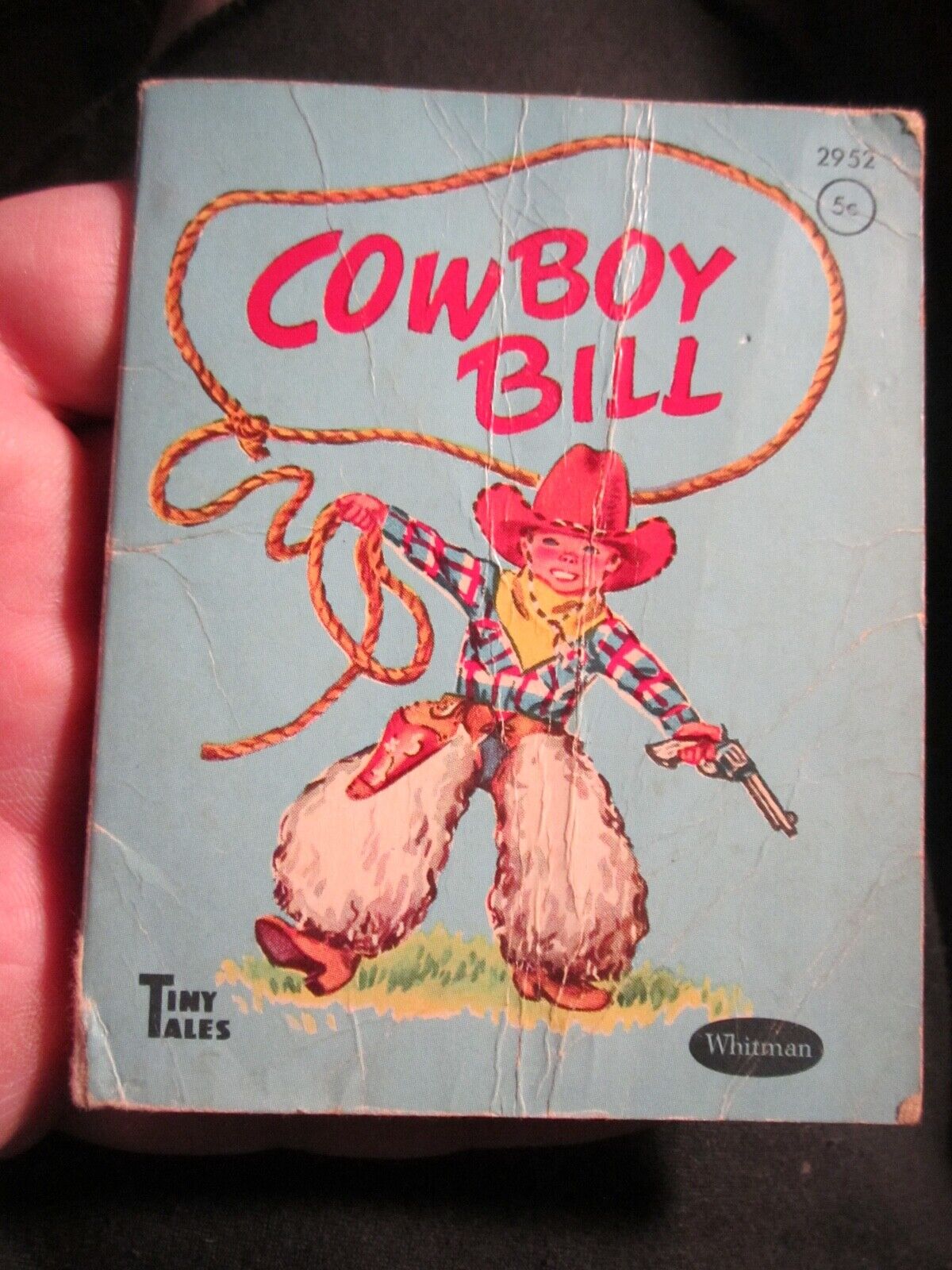 1940\'S COWBOY BILL TINY TALES BOOK PAPER BACK 4\
