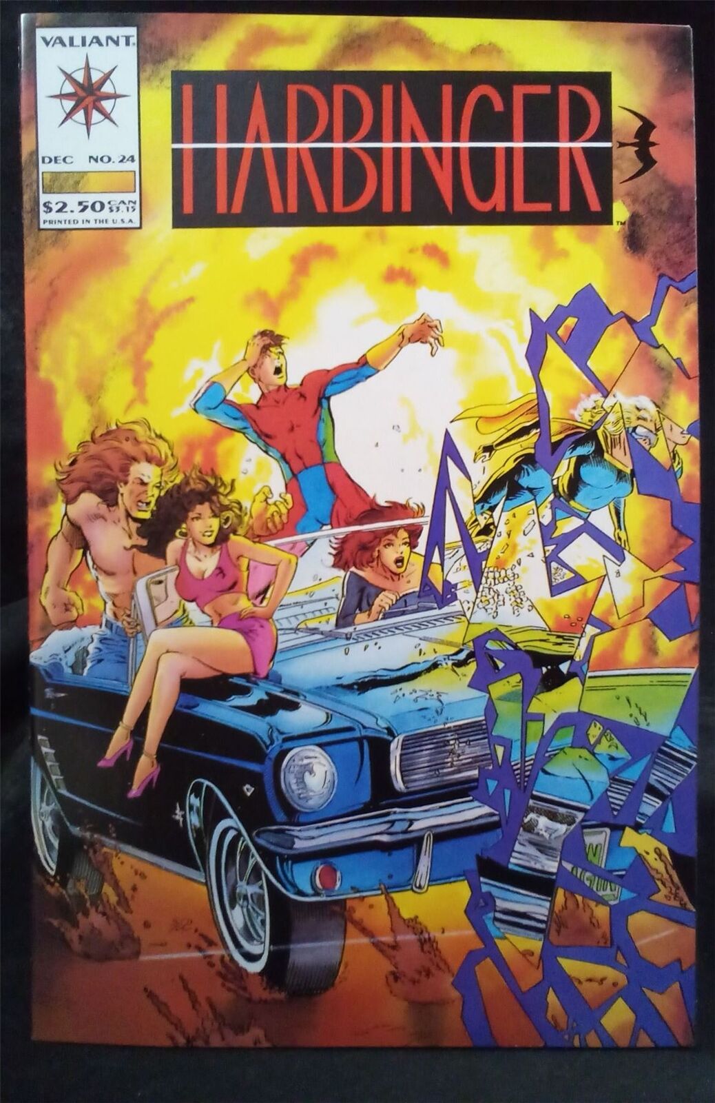 Harbinger #24 1993 valiant Comic Book 