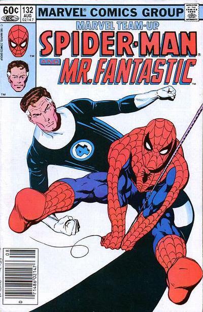 Marvel Team-Up #132 (Newsstand) FN; Marvel | Spider-Man Mr. Fantastic - we combi