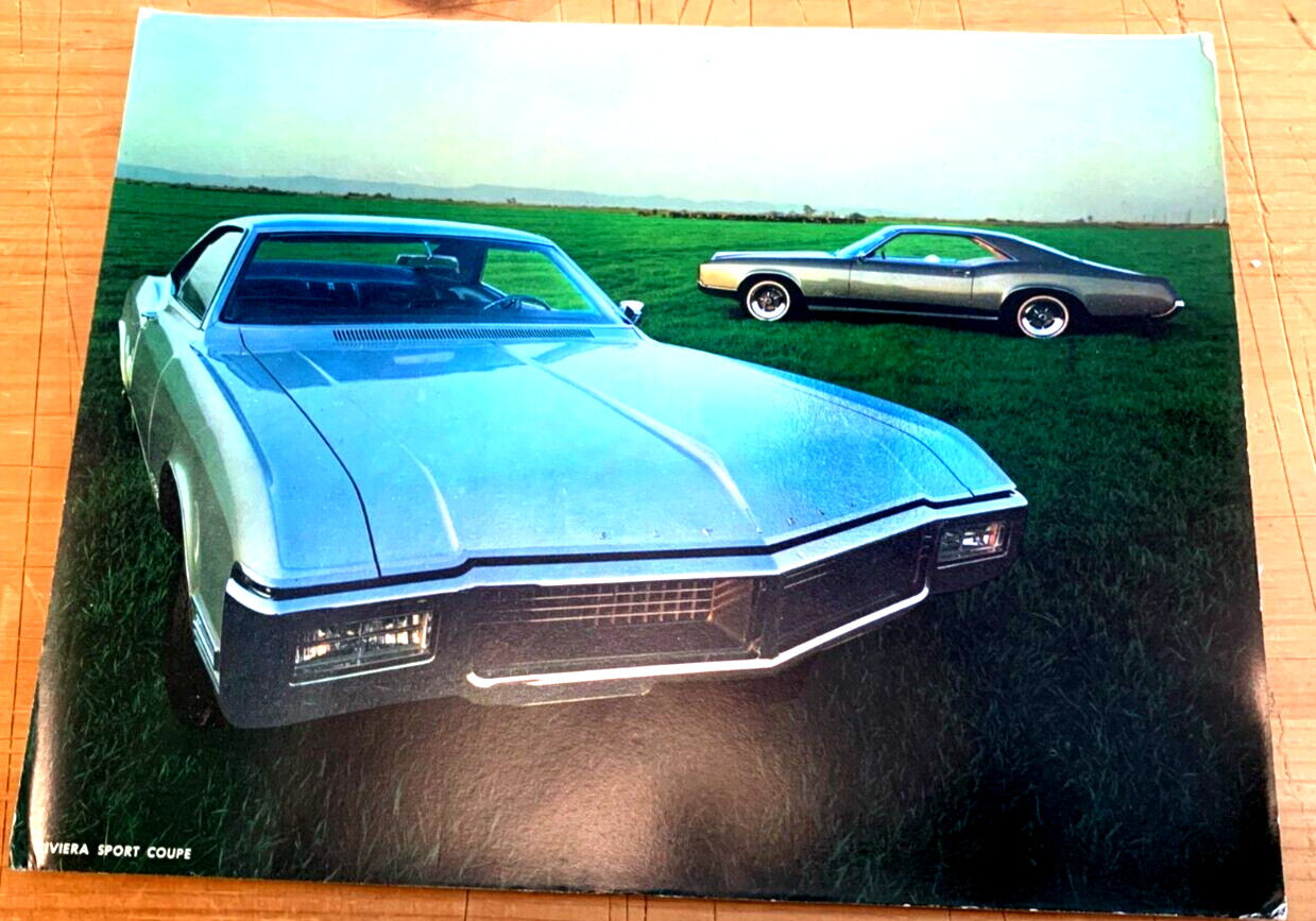 1970 Buick Riviera Sport Coupe 3D Effect Dealer Photos 8 1/2\
