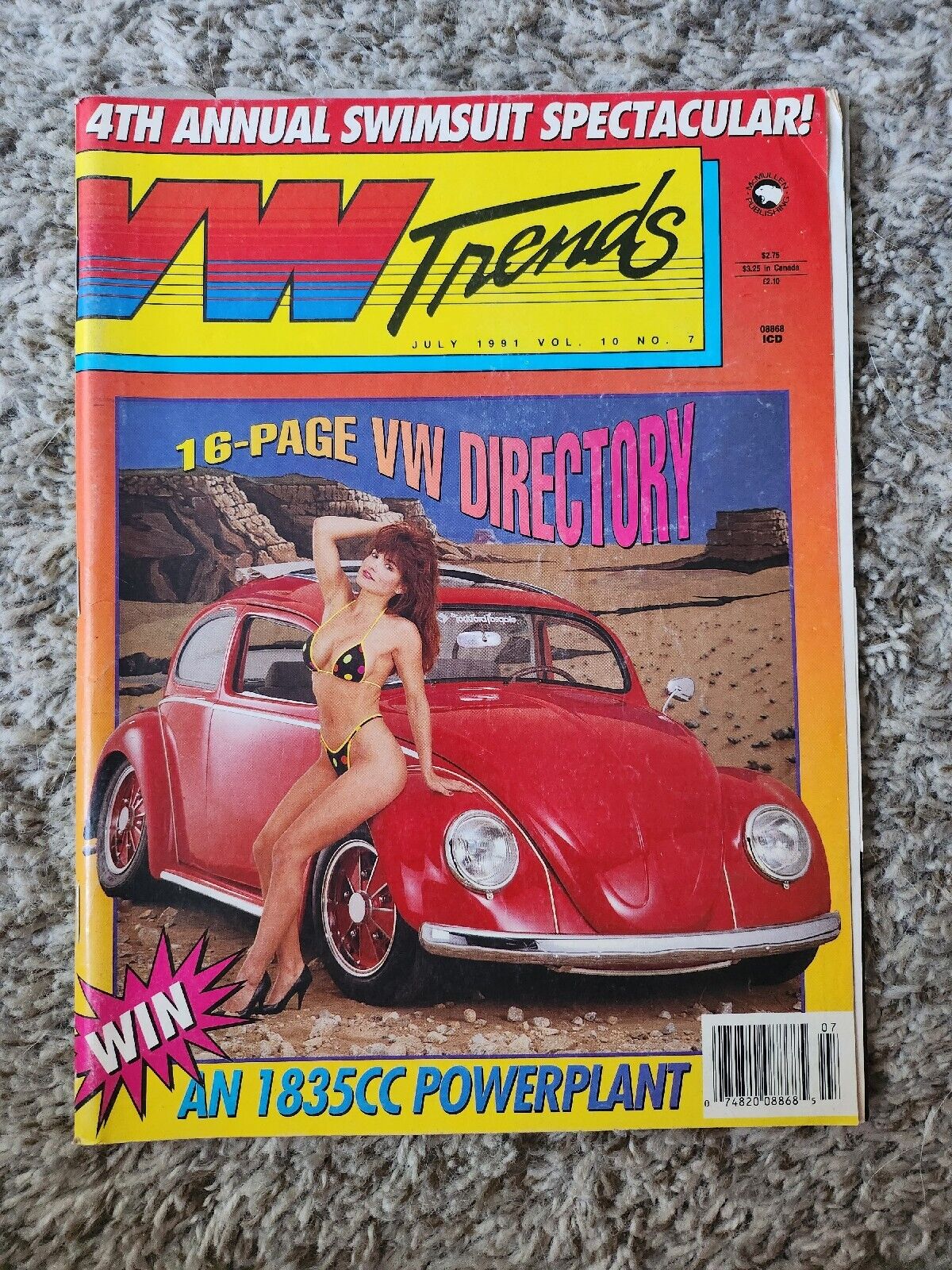 Vintage VW Trends Magazine July 1991 Volume 10 Number 7