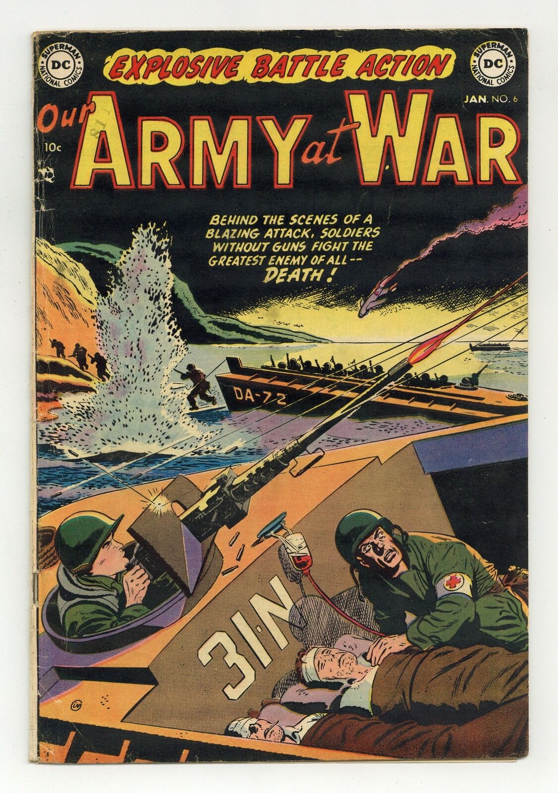 Our Army at War #6 VG- 3.5 1953