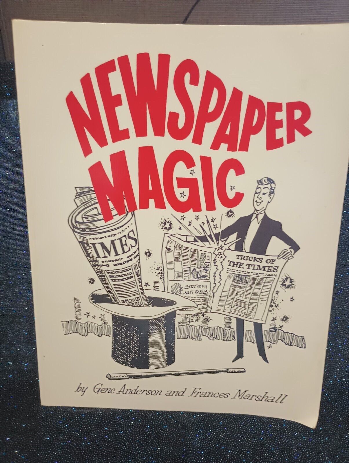 Newspaper of Magic Book by Gene Anderson 