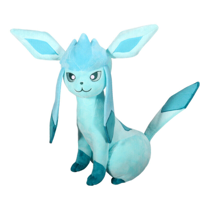 Game Characters Glaceon Plush Doll Plushie Soft Pillow Stuffed Animal Xmas Gift
