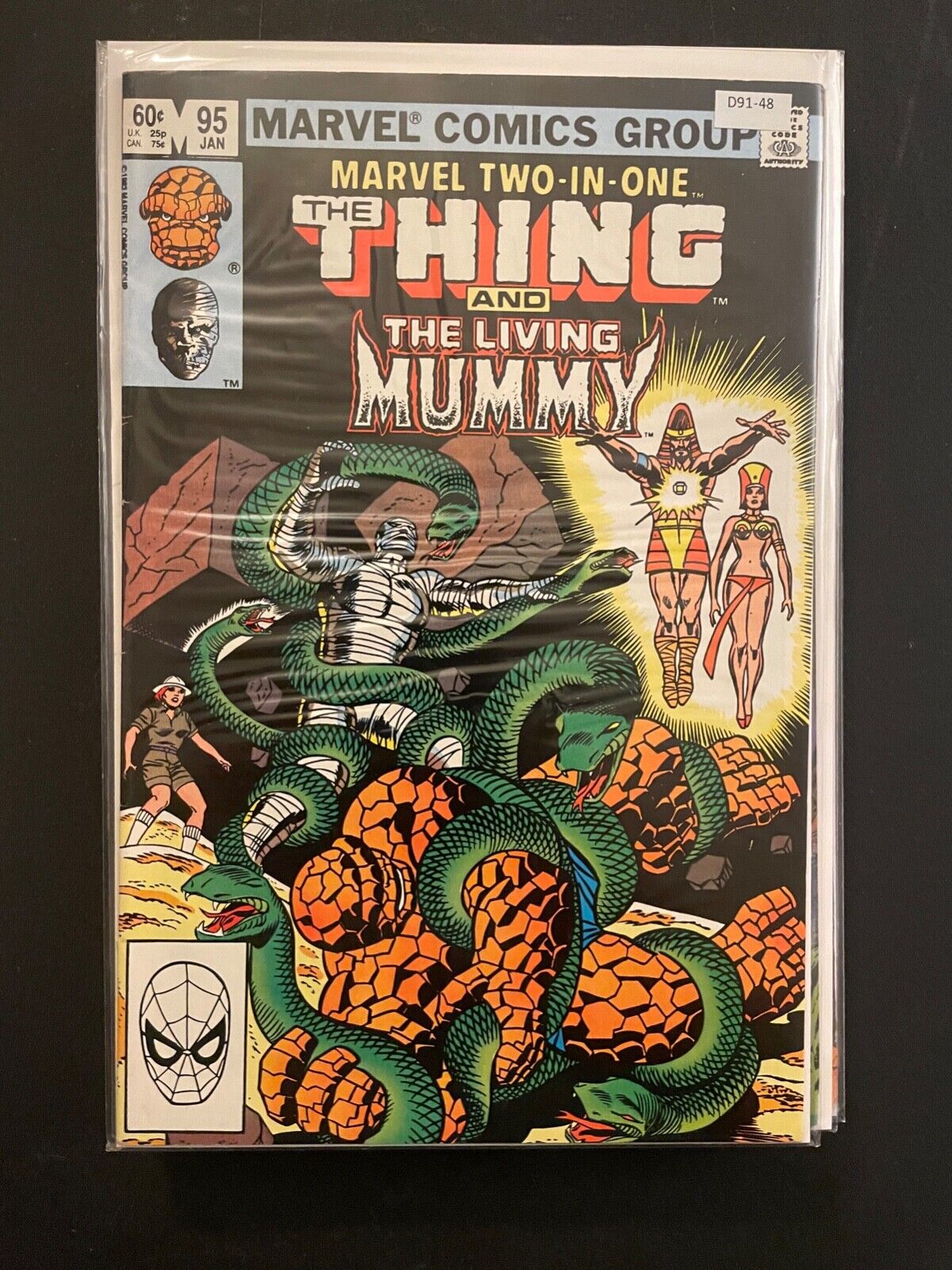 Marvel Two-In-One 95 The Thing High Grade 7.5 Marvel Comic Book D91-48
