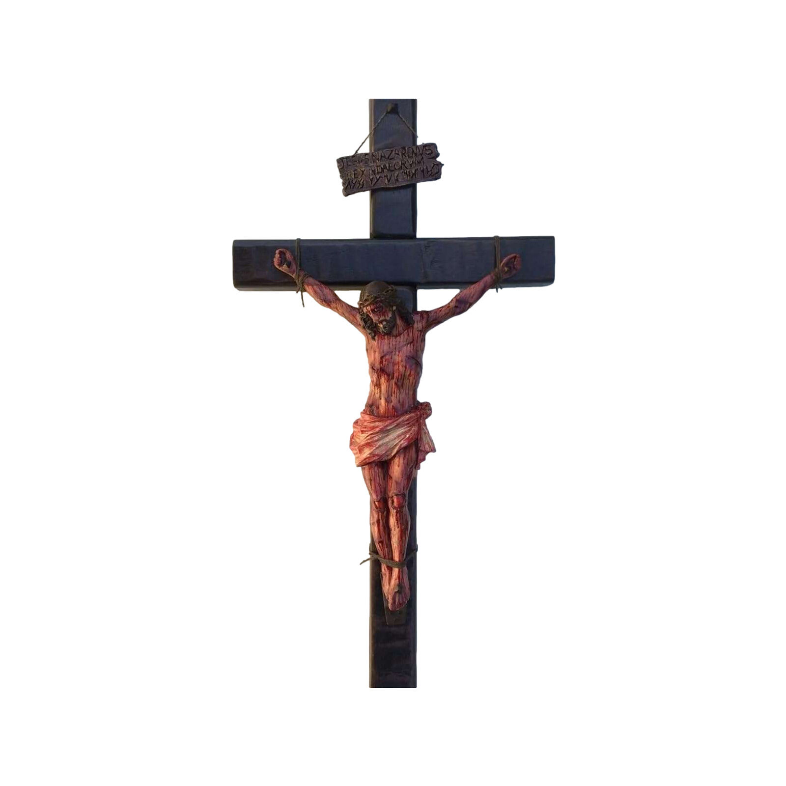 Jesus Christ Easter Cross Crucifix Holy Statue Religious Room Prayer Desktop Dec