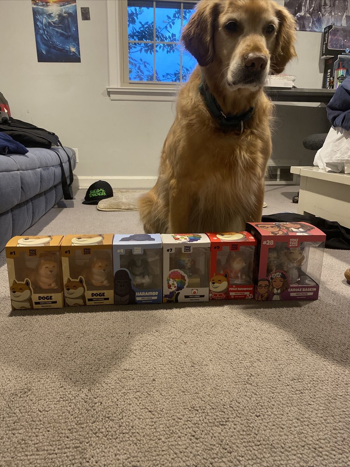 Youtooz Collection | 6 RARE FIGURES (Dog Not Included)