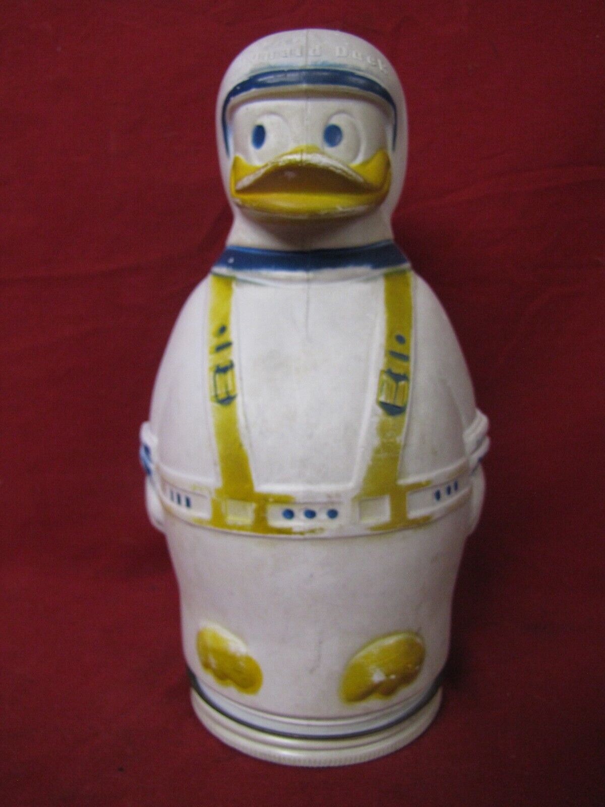 Vintage Puppet’s Caramel Wheat Puffs DONALD DUCK Cereal Container
