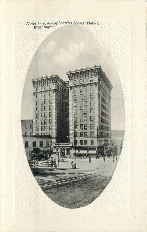 C-1910 Frame like Hotel Frye Seattle Washington PNC Glosso Postcard 20-13394
