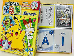 [  Pokemon ] Karuta & numbers & alphabet play 3 times more playab from Jp 1777
