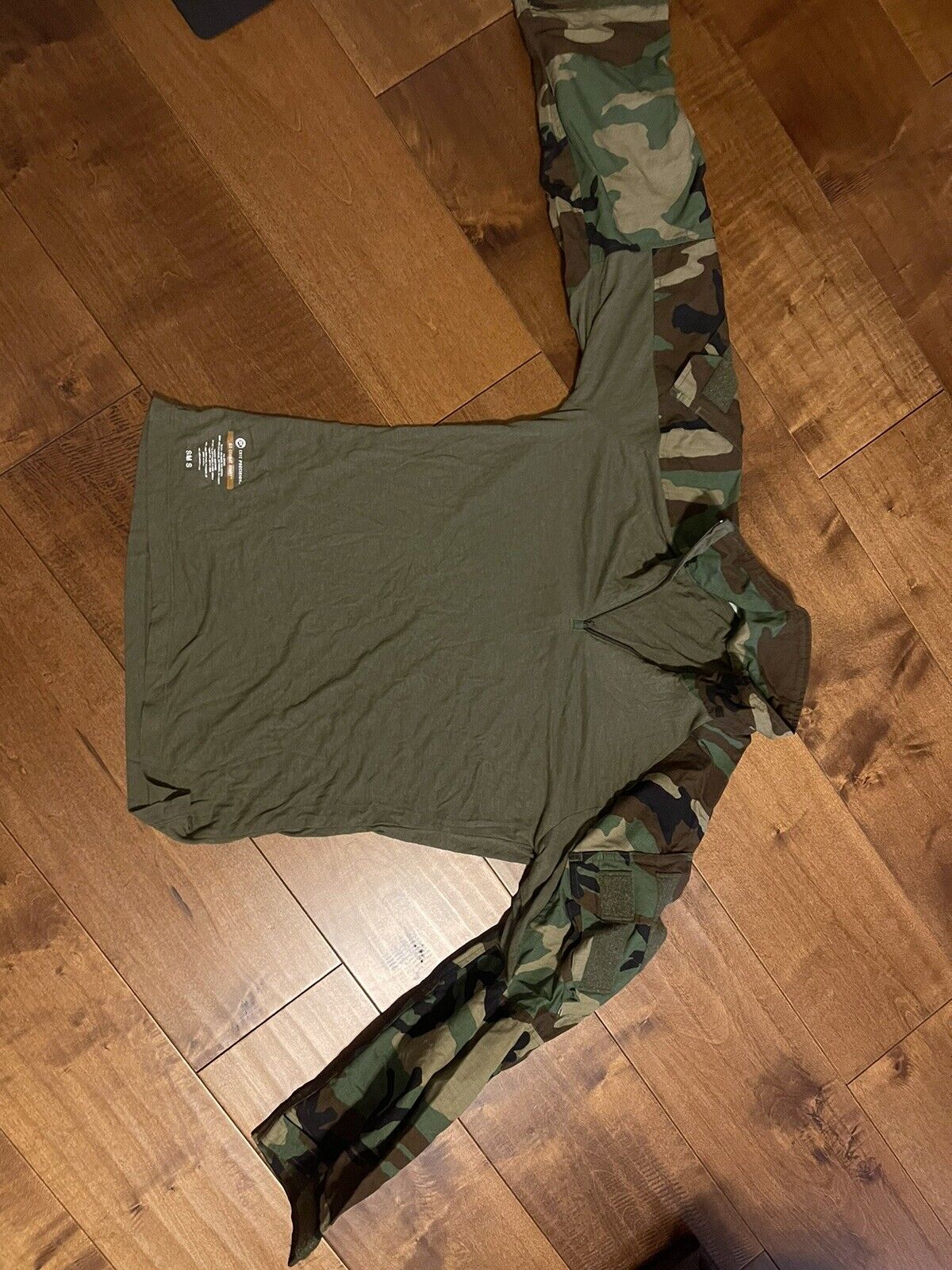 Crye Precision G3 Combat Shirt Woodland Camo / M81 Size Small 