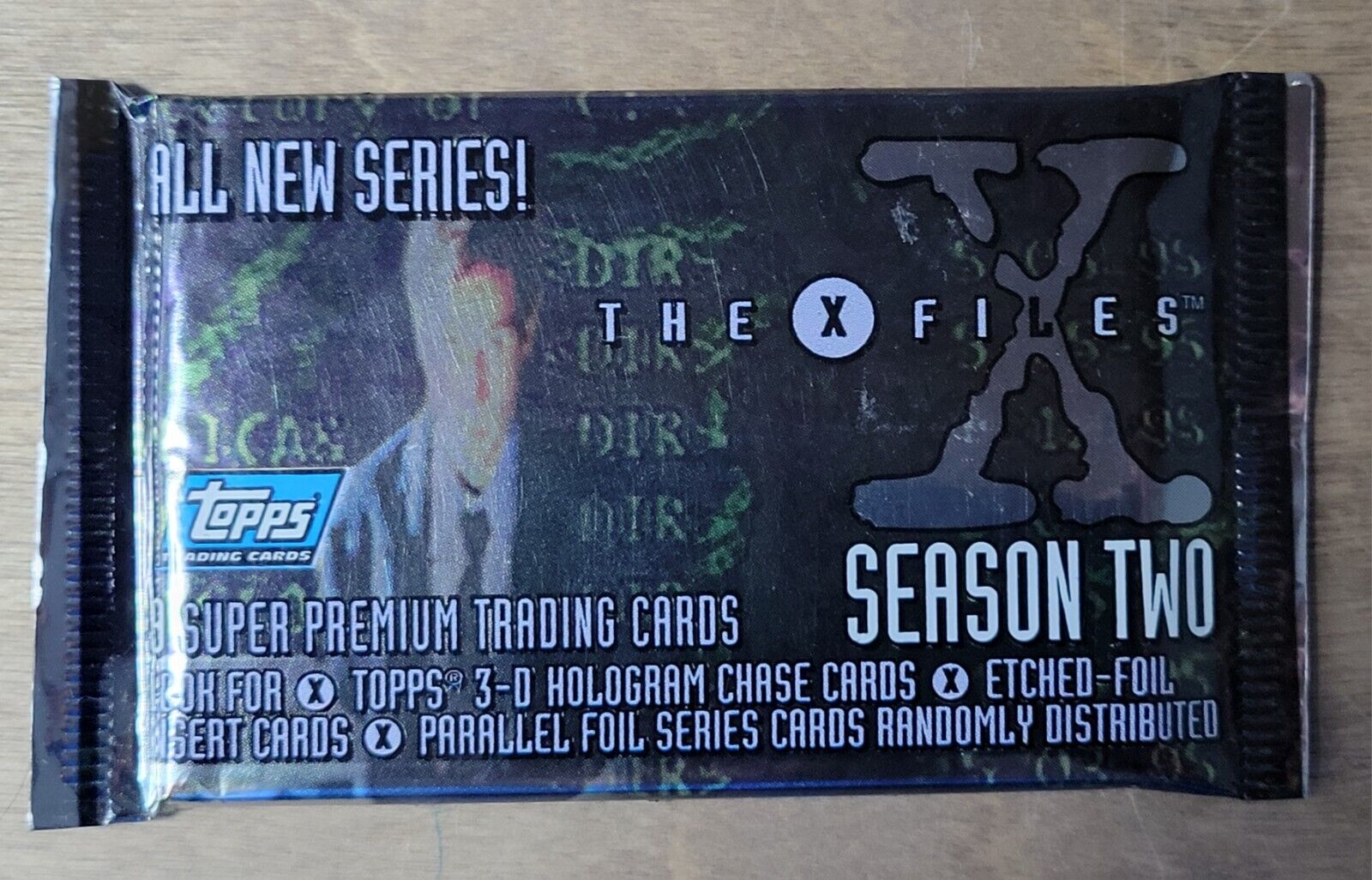 1996 Topps The XFiles Season 2 Trading Cards (1) Foil Pack New Factory Sealed